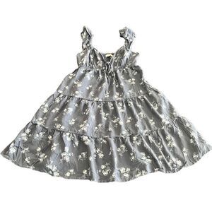 Hollister Floral Ruffle Hem mini Dress size XXS